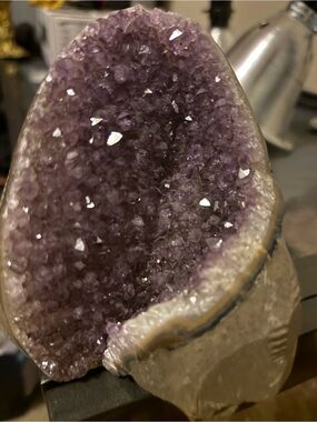 Amethyst Crystal Cluster — Beautiful Purple